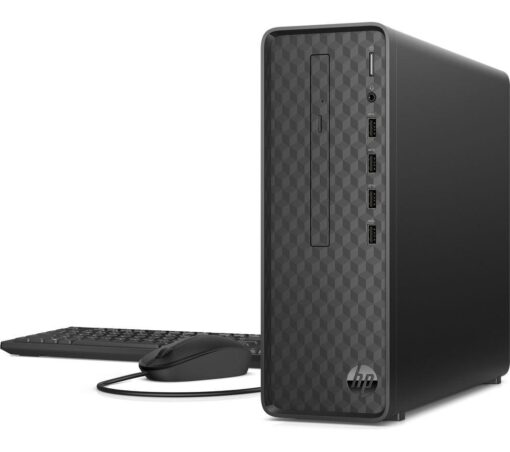 HP Slim S01-pF2011na Desktop PC - Intel®Core™ i5, 256 GB SSD, Black, Black