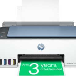 HP Smart Tank 5106 All-in-One Wireless Inkjet Printer, White,Blue