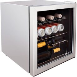 HUSKY HUS-HU281 Drinks Cooler - Silver, Silver/Grey