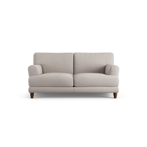 Habitat Askem Fabric 2 Seater Sofa - Stone - Dark Leg