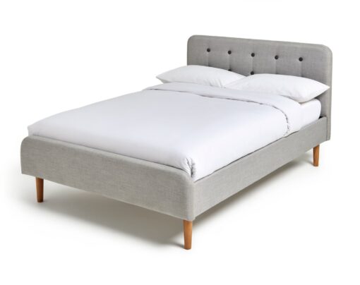 Habitat Aspen Single Fabric Bed Frame - Grey