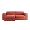 Habitat Ayr Reversible Corner Sofa - Papaya - Ash Leg