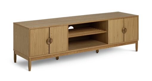 Habitat Cornelia 4 Door TV Unit - Oak