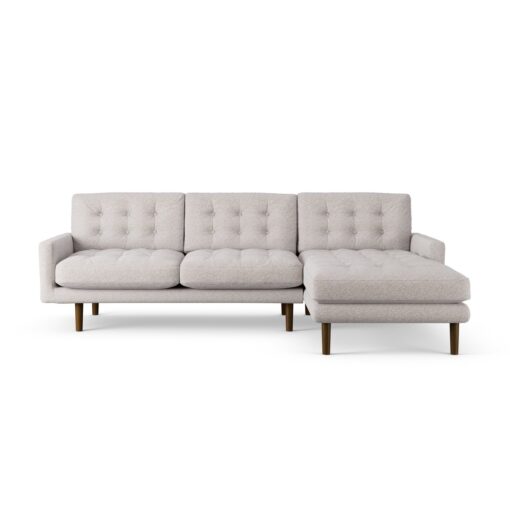 Habitat Fenner Right Hand Corner Sofa - Natural - Dark Leg