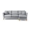 Habitat Lomond Right Hand Corner Sofa - Grey - Ash Leg