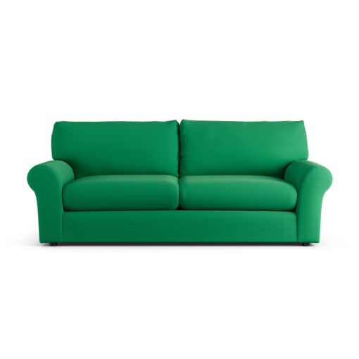 Habitat Molton Fabric 4 Seater Sofa - Emerald Green