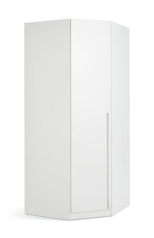 Habitat Munich Corner 1 Door Wardrobe - White