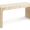 Habitat Neva Rattan Bench - Natural