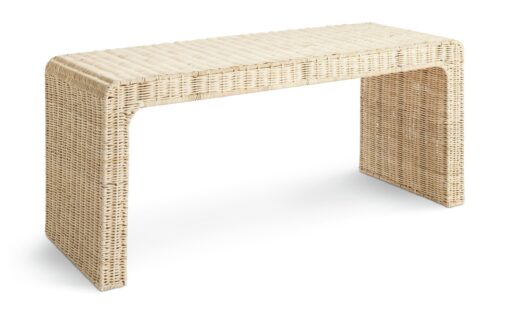 Habitat Neva Rattan Bench - Natural