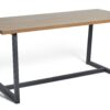 Habitat Nomad 6 Seater Dining Table - Oak Effect