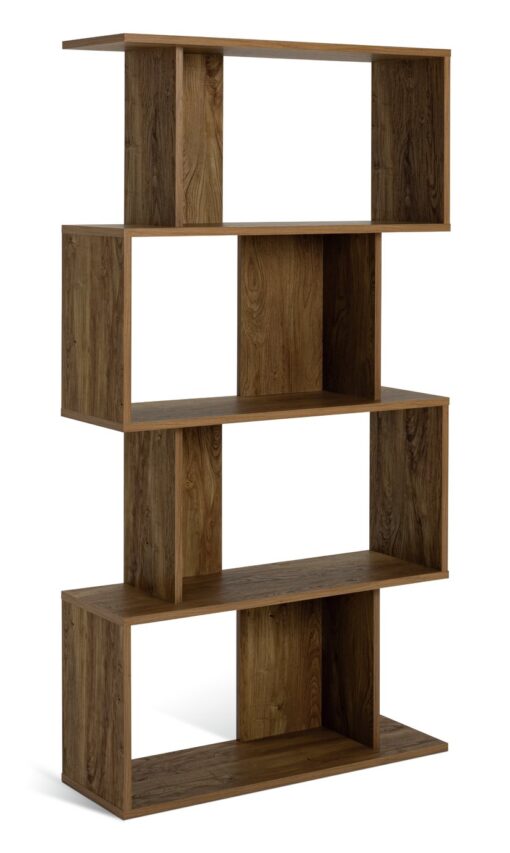 Habitat Nomad Blocked Bookcase - Oak