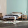 Habitat Radius Double Wooden Bed Frame - Oak