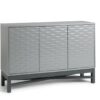 Habitat Zander Textured Large Sideboard - Grey