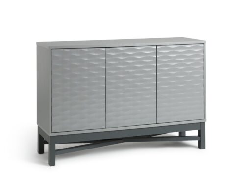 Habitat Zander Textured Large Sideboard - Grey