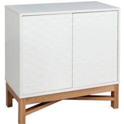 Habitat Zander Textured Small Sideboard -White & Oak