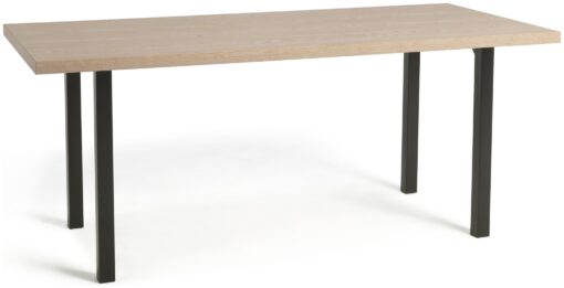 Habitat Zayn Wood Effect Dining Table - Natural