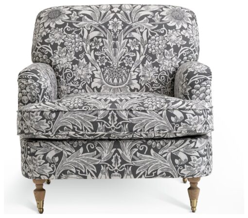 Habitat x Morris & Co. Merton Sunflower Fabric Armchair