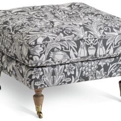 Habitat x Morris & Co. Merton Sunflower Fabric Footstool