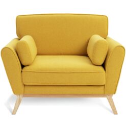 Habitat x Scion Lohko Fabric Armchair - Yellow