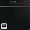 Hisense Hi6 BlackLine HO66FAPizzaChef Electric Pyrolytic Steam Smart Oven - Jet Black, Black