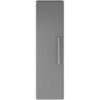 Hudson Reed - Solar Wall Hung Tall Storage Unit 350mm Wide - Cool Grey