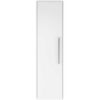 Hudson Reed - Solar Wall Hung Tall Storage Unit 350mm Wide - Pure White