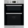 INDESIT Aria IDD 6340 IX Electric Double Oven - Stainless Steel, Stainless Steel