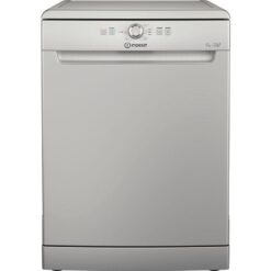 INDESIT D2FHK26SUK Full-size Dishwasher - Silver, Silver/Grey