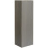 Illumo Wall Hung Tall Boy Storage Unit 300mm Wide - Grey Oak - Orbit