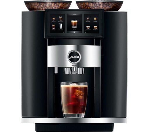 JURA GIGA 10 Smart Bean to Cup Coffee Machine - Diamond Black, Black