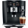 JURA J8 Twin 15659 Smart Bean to Cup Coffee Machine - Diamond Black, Black