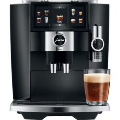 JURA J8 Twin 15659 Smart Bean to Cup Coffee Machine - Diamond Black, Black