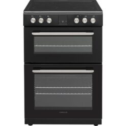 KENWOOD KDC606B22 60 cm Electric Ceramic Cooker - Black, Black