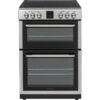 KENWOOD KDC66SS22 60 cm Electric Ceramic Cooker - Silver, Silver/Grey