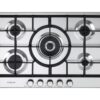 KENWOOD KHG705SS 75 cm Gas Hob - Stainless Steel, Stainless Steel