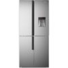 KENWOOD KSBS4DX23 Slim American-Style Fridge Freezer - Inox, Silver/Grey