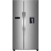 KENWOOD KSBSDX23 American-Style Fridge Freezer - Inox, Silver/Grey