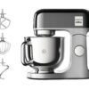 KENWOOD kMix KMX760BC Kitchen Machine - Black & Stainless Steel, Silver/Grey,Black