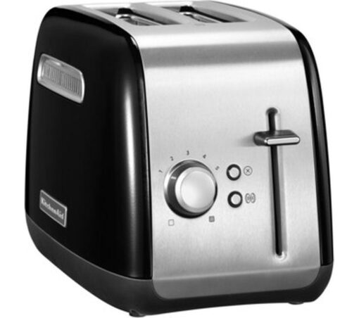 KITCHENAID 5KMT2115BOB 2-Slice Toaster - Black, Black