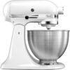 KITCHENAID Classic 5K45SSBWH Stand Mixer - White, White