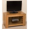 Kuba Solid Oak tv Unit with Storage