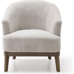 Kyoto Harriet Fabric Accent Chair - Natural