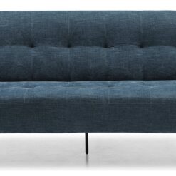 Kyoto Roman Fabric Sofa Bed - Navy