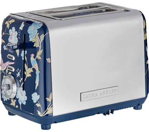 LAURA ASHLEY VQSBT582BSUK 2-Slice Toaster - Elveden Navy