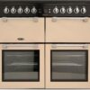 LEISURE Chefmaster CC100F521C 100 cm Dual Fuel Range Cooker - Cream & Black, Cream