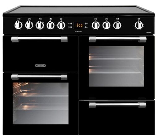 LEISURE Cookmaster CK100C210K Electric Ceramic Range Cooker - Black, Black