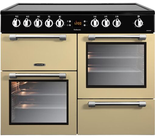 LEISURE Cookmaster CK100C210T Electric Ceramic Range Cooker - Cream, Cream