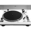 LENCO L-3810 Direct Drive Turntable - White, White