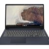 LENOVO IdeaPad Slim 3 15.6" Chromebook - Intel®Celeron, 128 GB eMMC, Blue, Blue