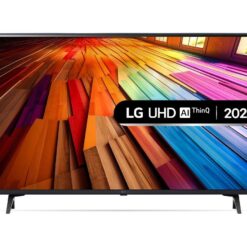 LG 43UT80006LA Smart 4K Ultra HD HDR LED TV with Amazon Alexa, Silver/Grey